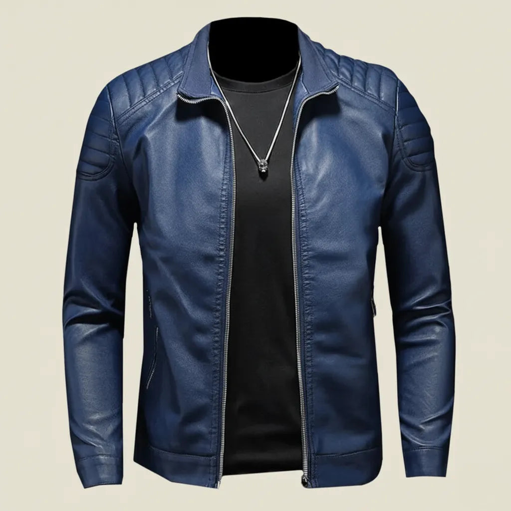 Veste Robert en simili cuir