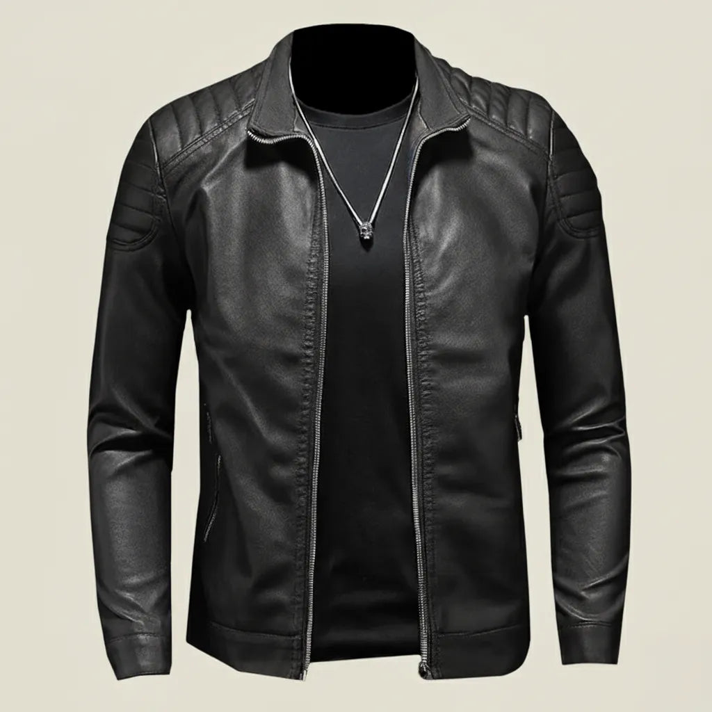 Veste Robert en simili cuir