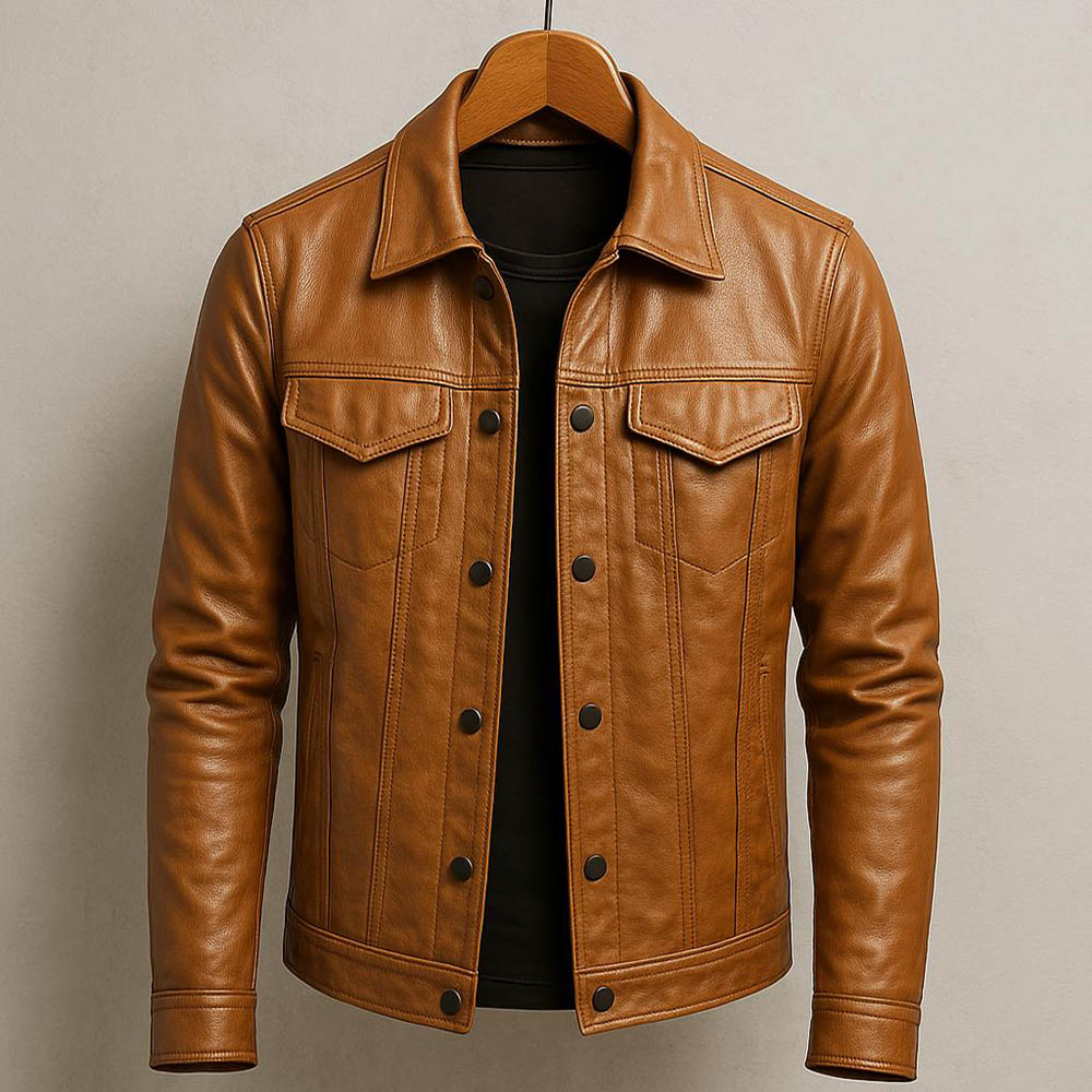 Veste Markus en simili cuir