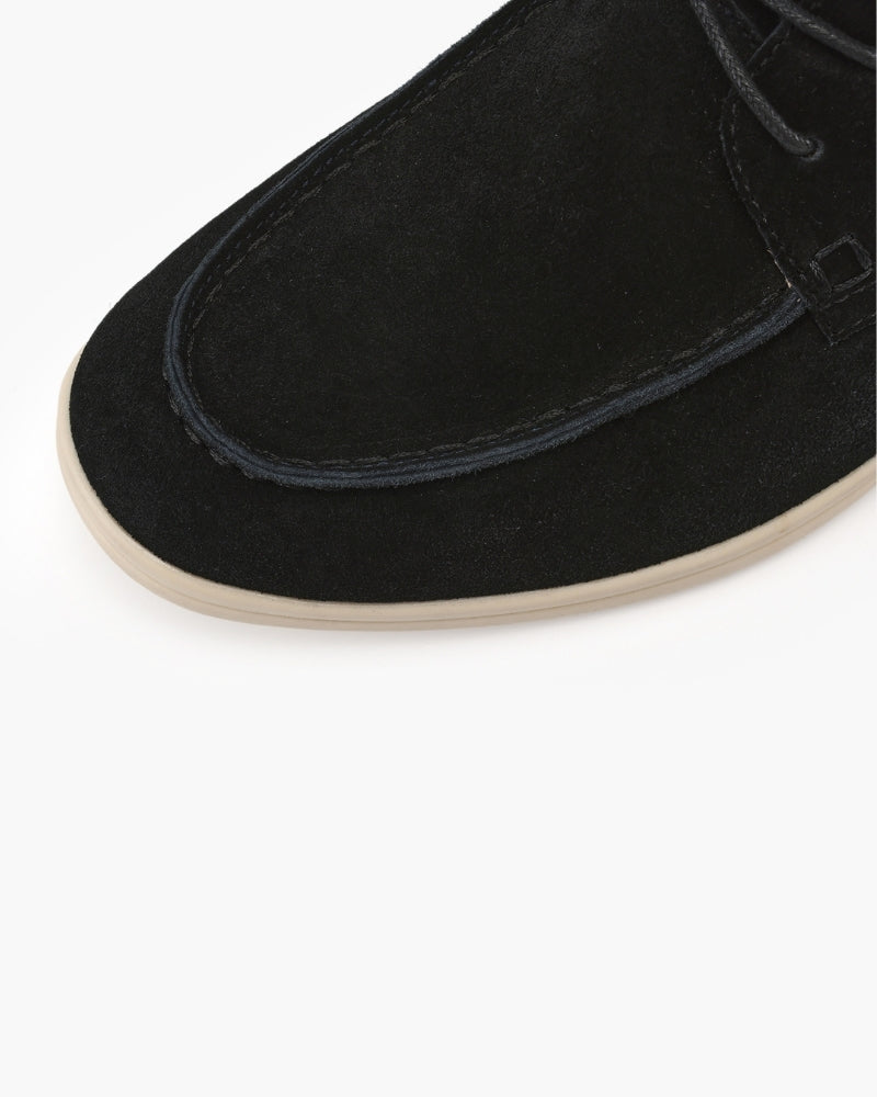 Chaussures en daim à lacets Premium