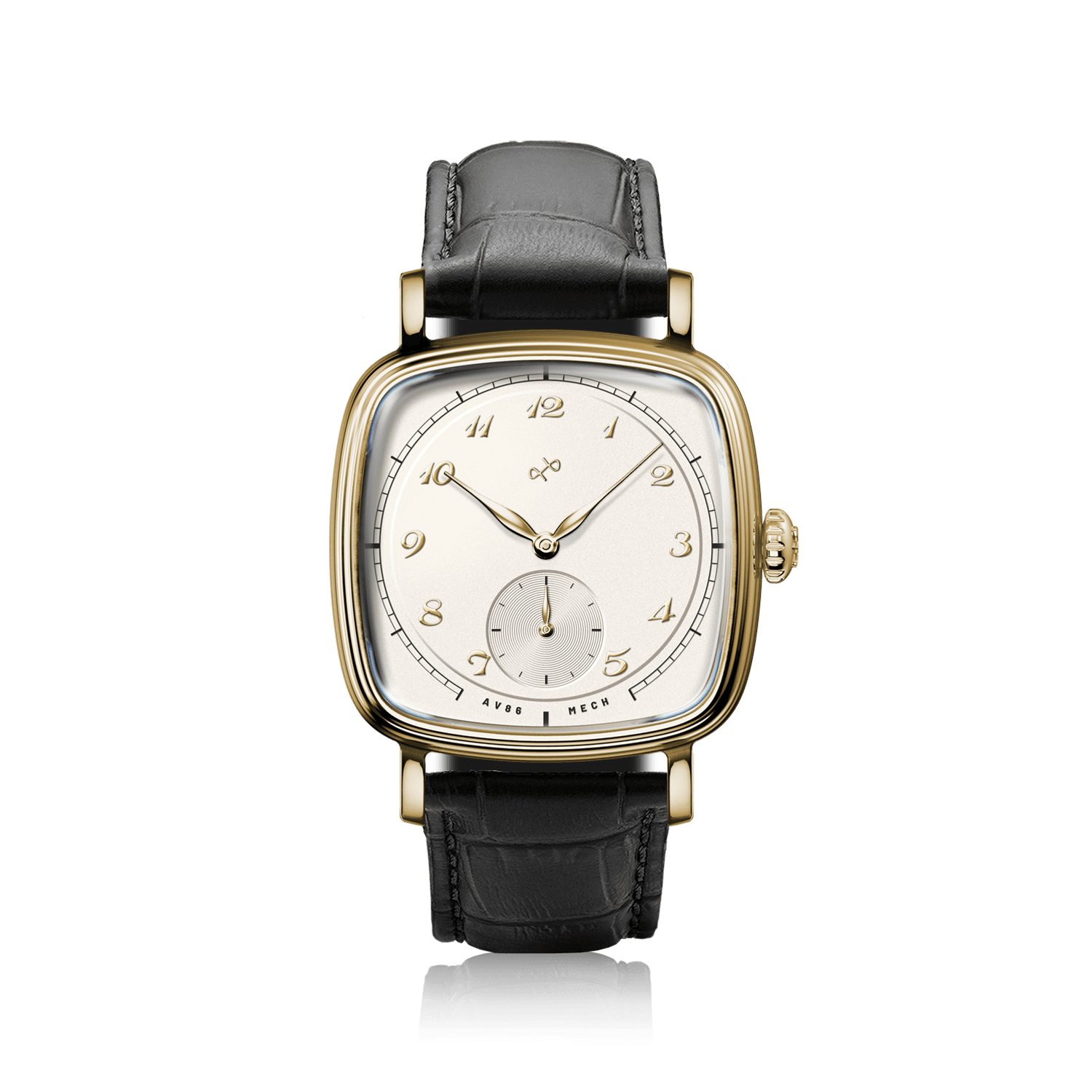 1954 Amalfi Mechanical – doré / écru
