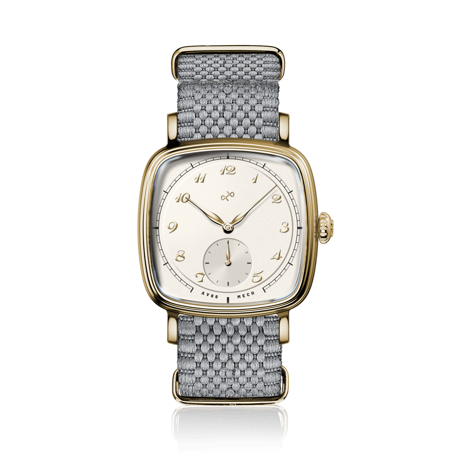 1954 Amalfi Mechanical – doré / écru