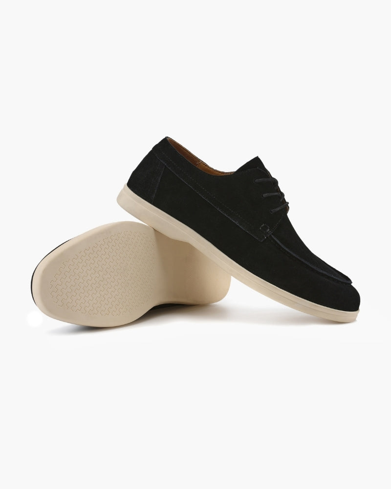 Chaussures en daim à lacets Premium