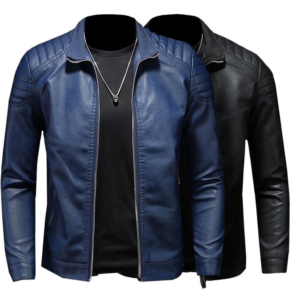 Veste Robert en simili cuir