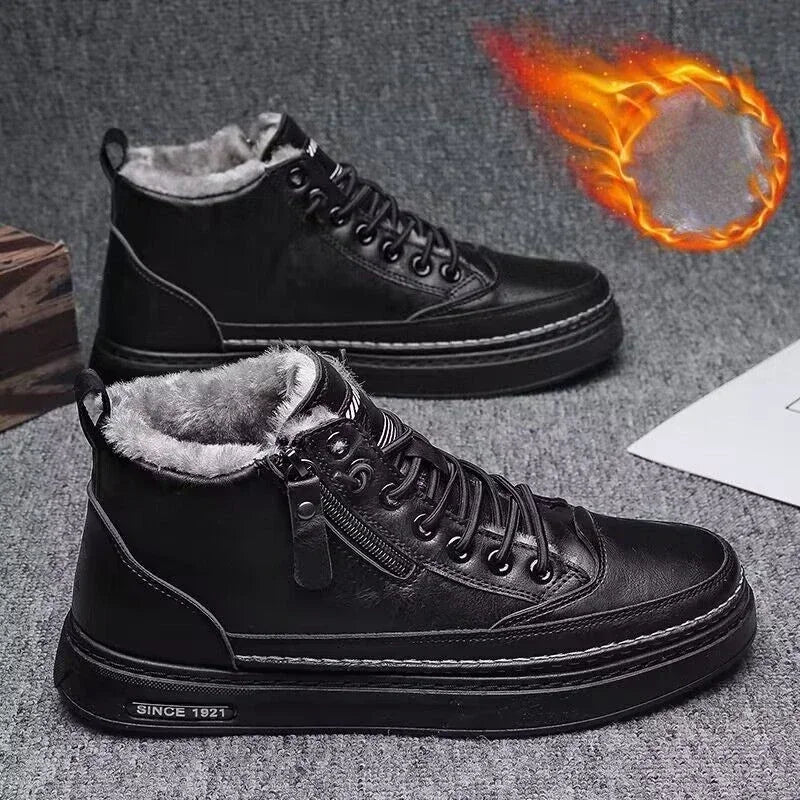 Bottes Neige Élégance Retro