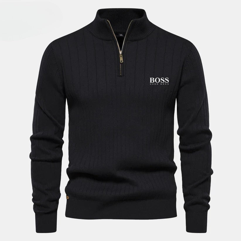 Boss Zip-Up Sweater (CLEARANCE)