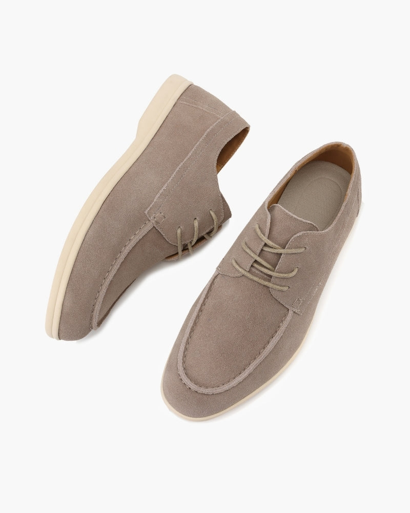 Chaussures en daim à lacets Premium