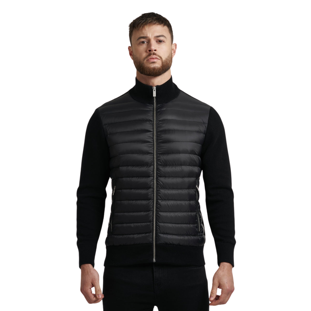 Veste Noire Urbain Élégance