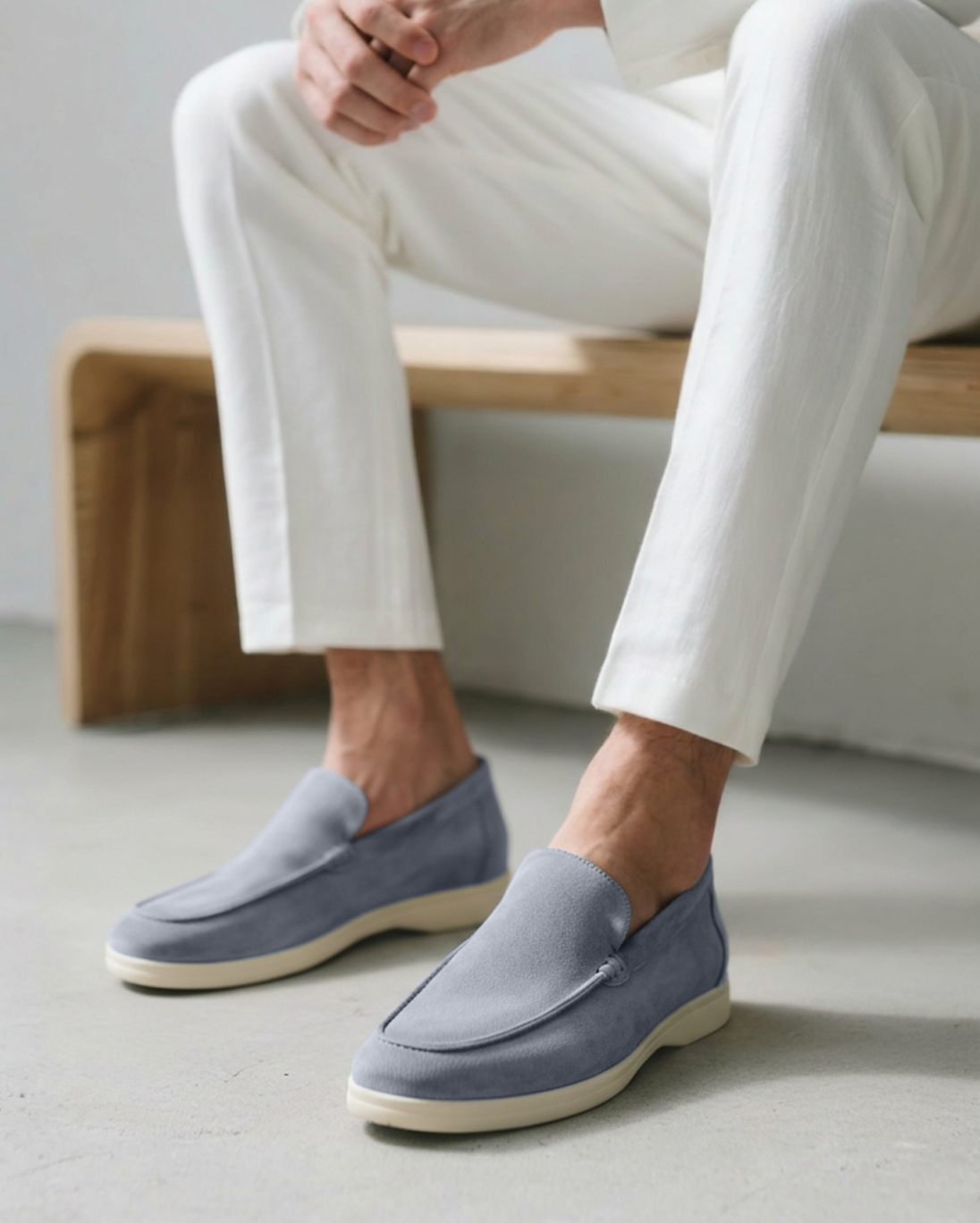 Mocassins en daim Seine Sélect