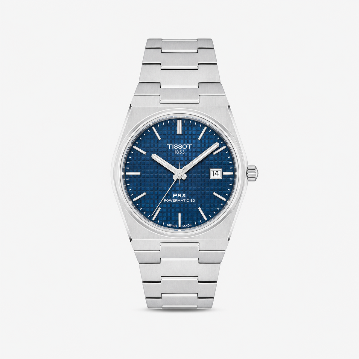 TISSOT PRX Powermatic 80 40 mm – cadran bleu – montre homme