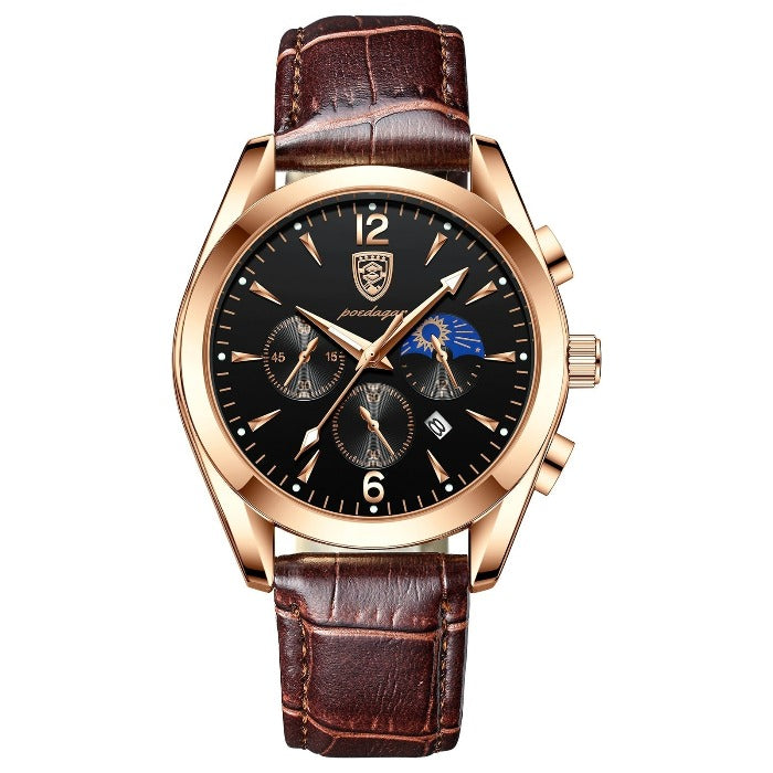 AGR Aventadori quartz 42 mm – bracelet cuir