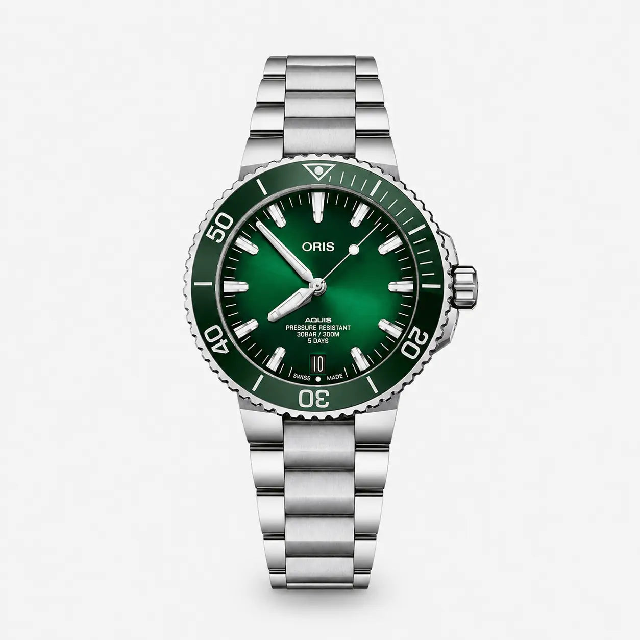 Oris Aquis Date Calibre 400 43,5 mm – cadran vert