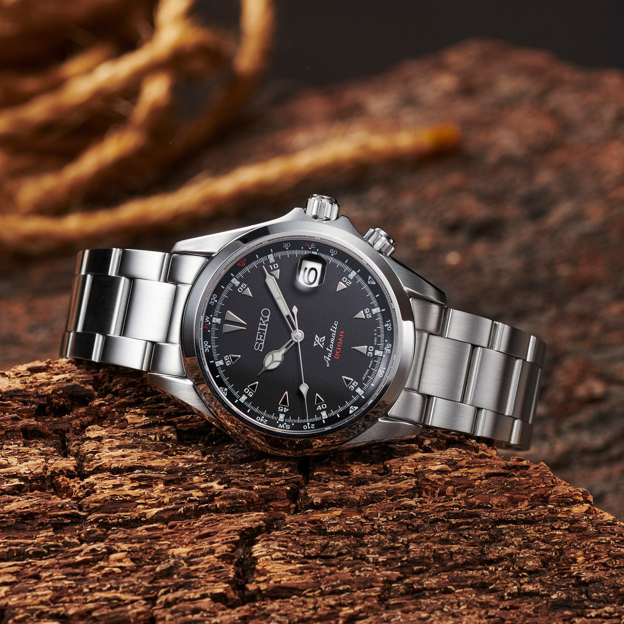 Seiko Prospex Alpinist automatique 39,5 mm – cadran noir