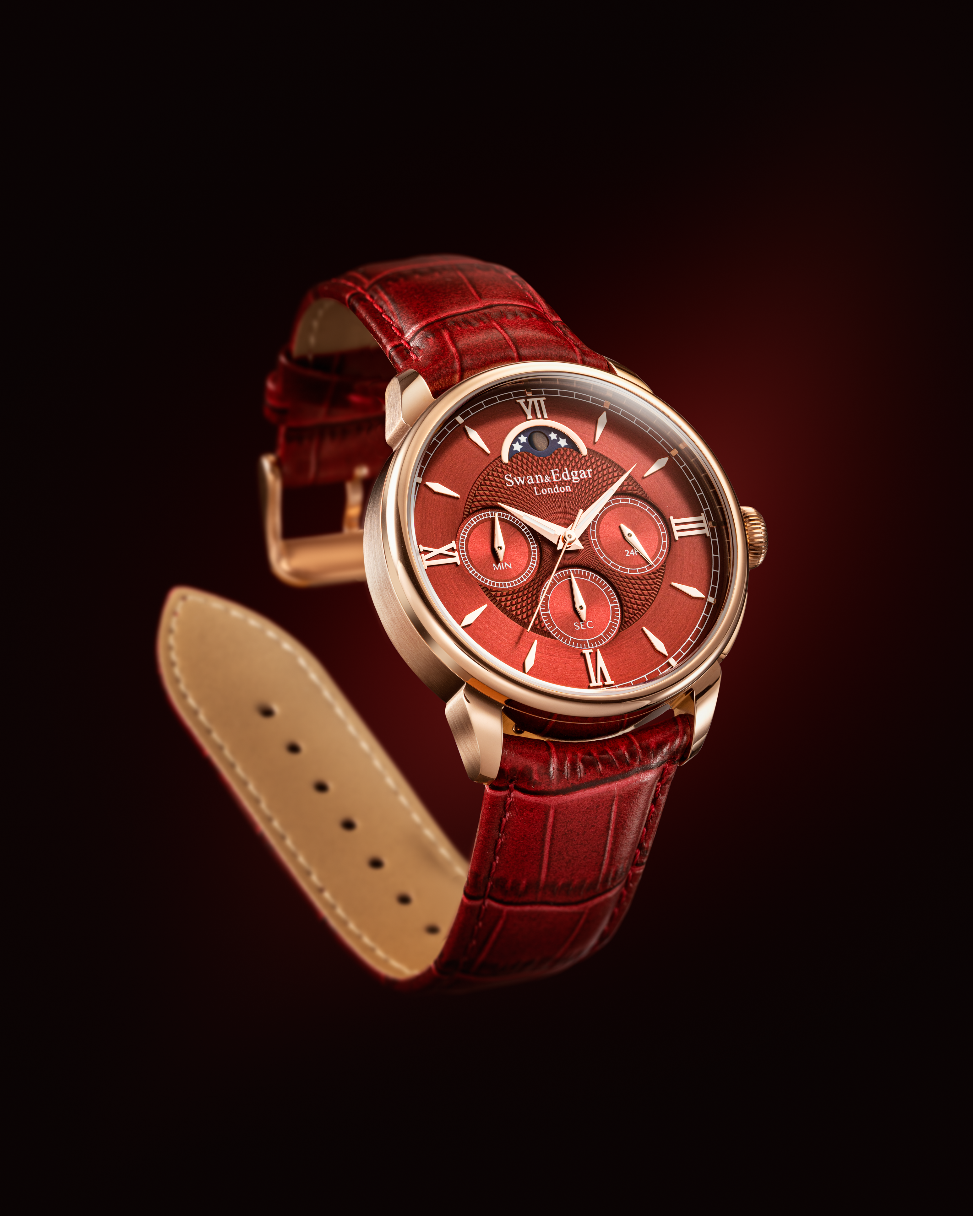 Complication – chronographe meca-quartz à phase de lune
