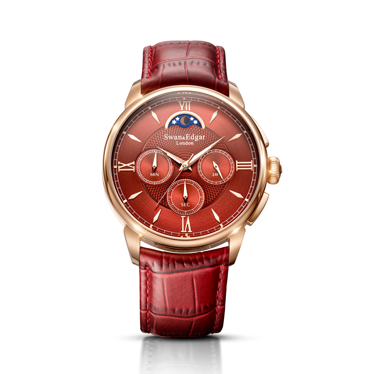 Complication – chronographe meca-quartz à phase de lune