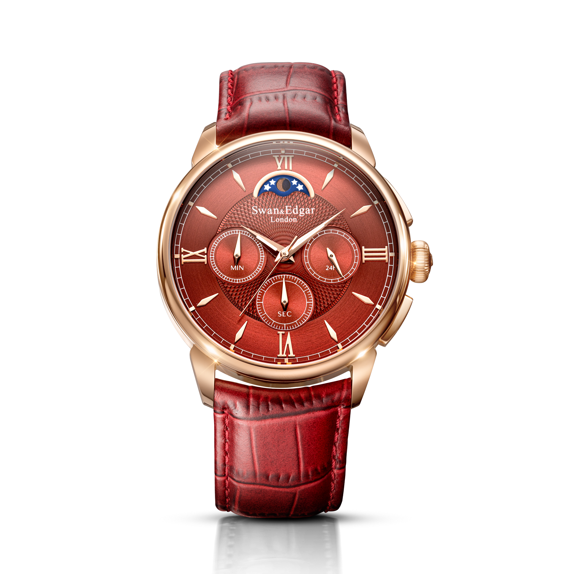 Complication – chronographe meca-quartz à phase de lune