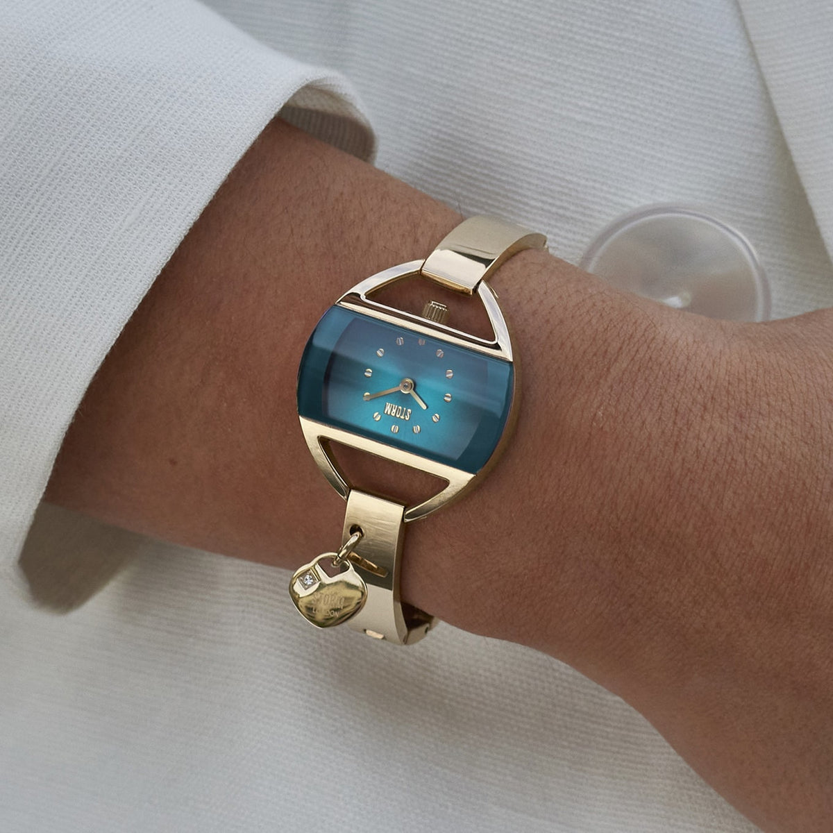 STORM Temptress Charm Gold-Teal