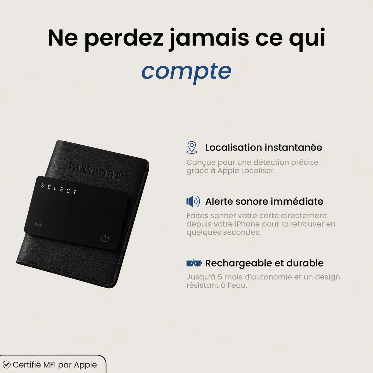 Carte Tracker Sélect