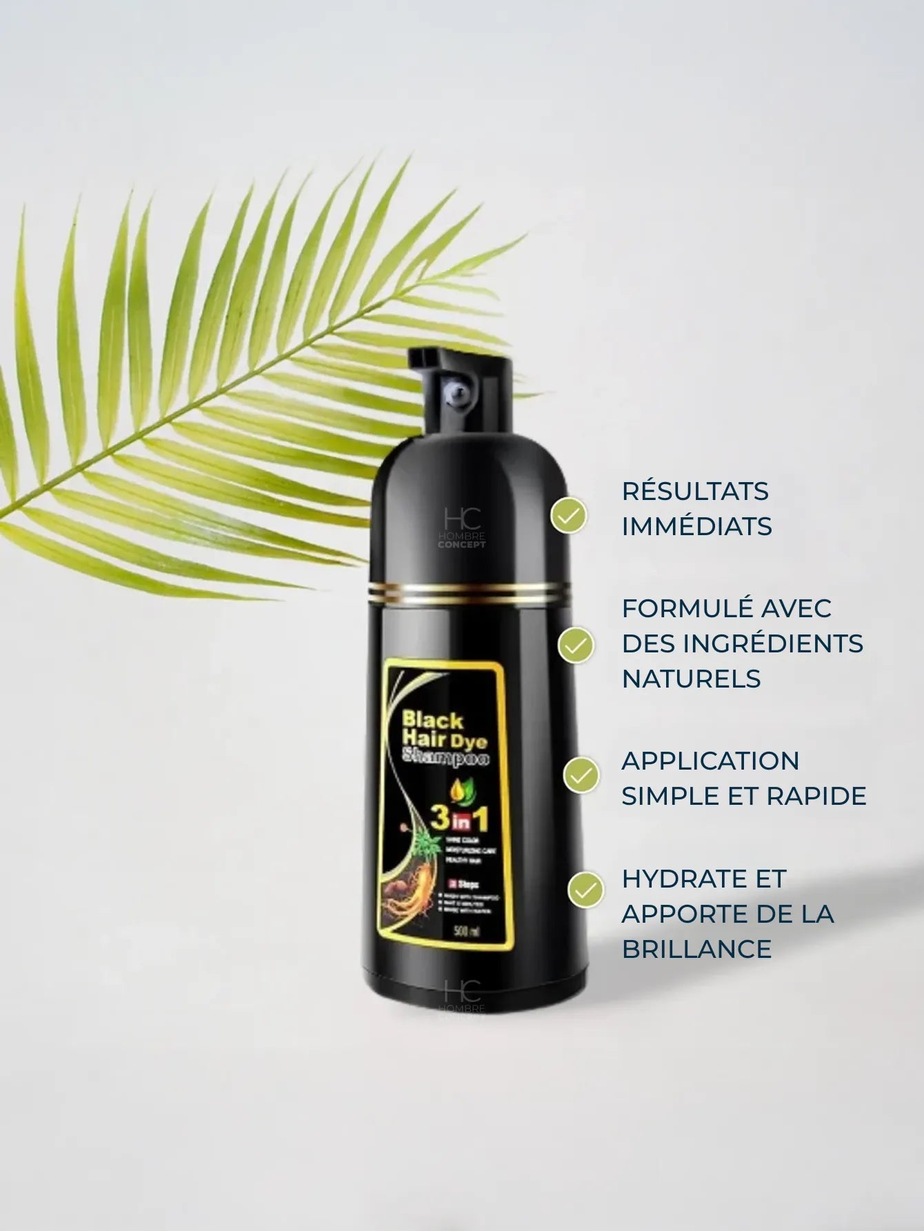 Shampooing Brimless Botanique 3-en-1 – Couleur, Force et Jeunesse Instantanées