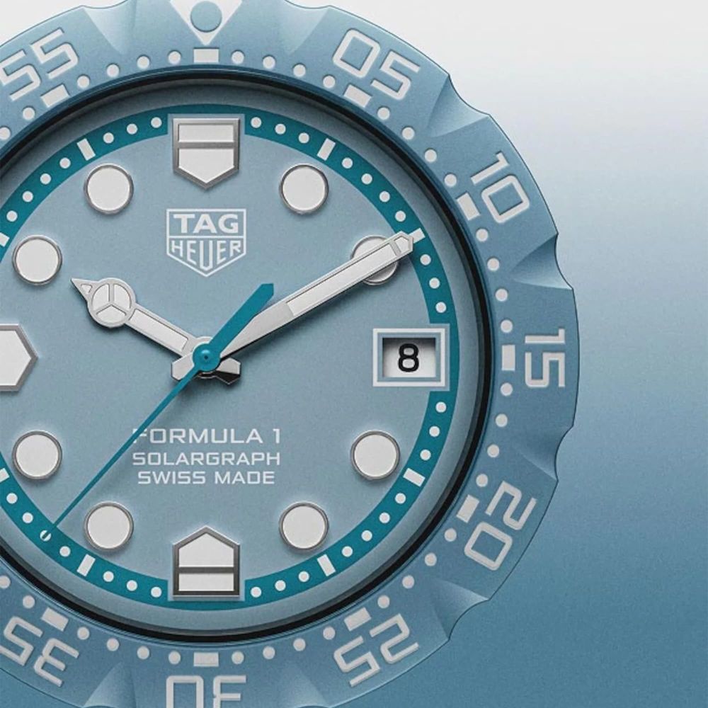 TAG Heuer Formula 1 Solargraph Bleu
