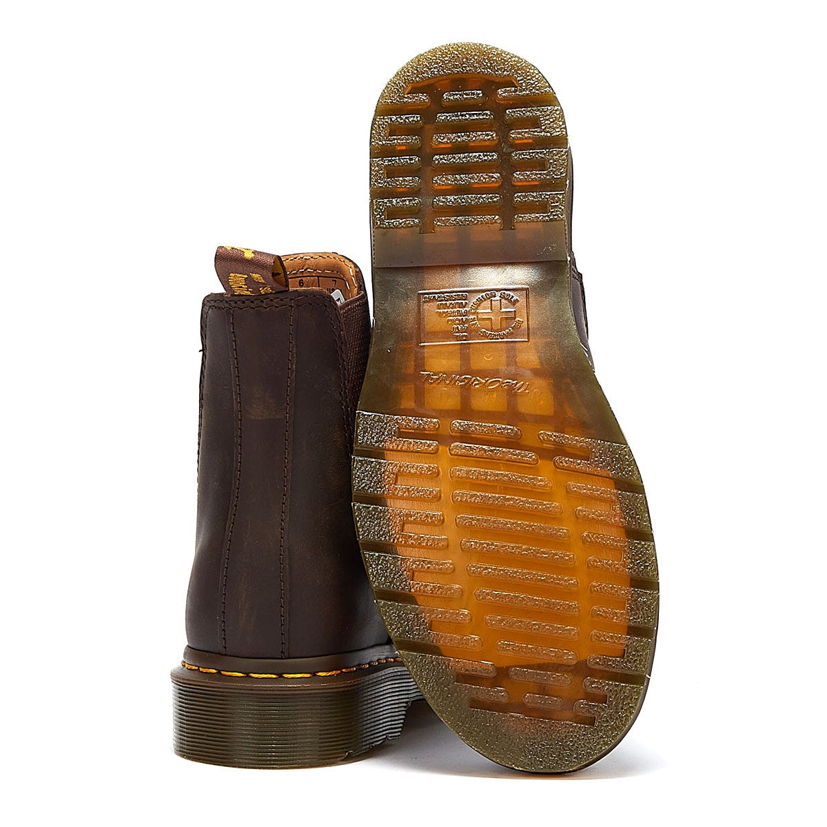 Dr. Martens 2976 YS Crazy Horse Hommes Bottes marron