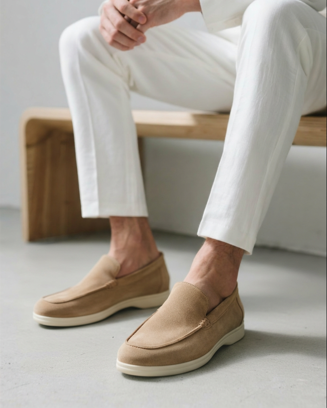 Mocassins en daim Seine Sélect