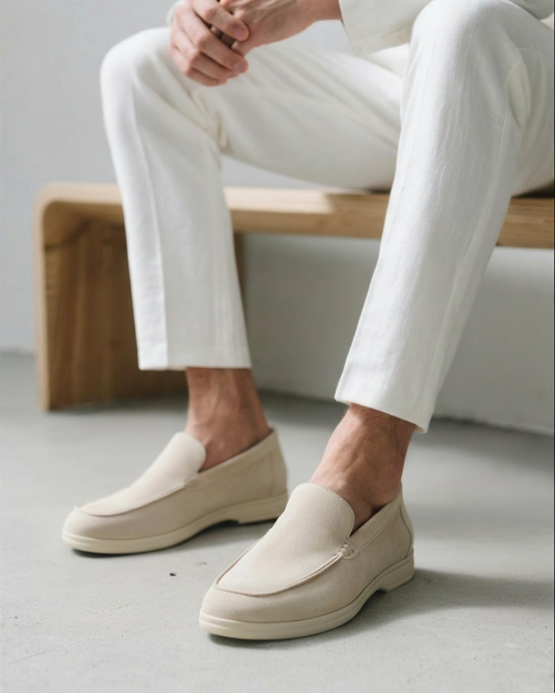 Mocassins en daim Seine Sélect