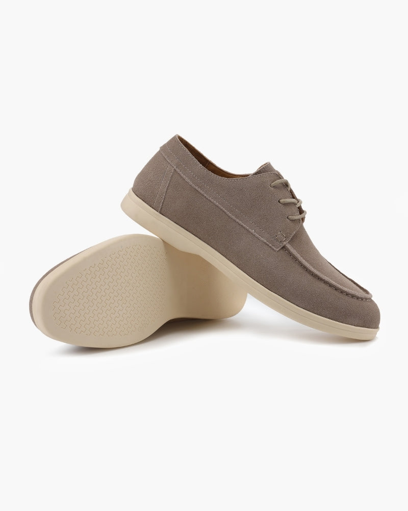 Chaussures en daim à lacets Premium