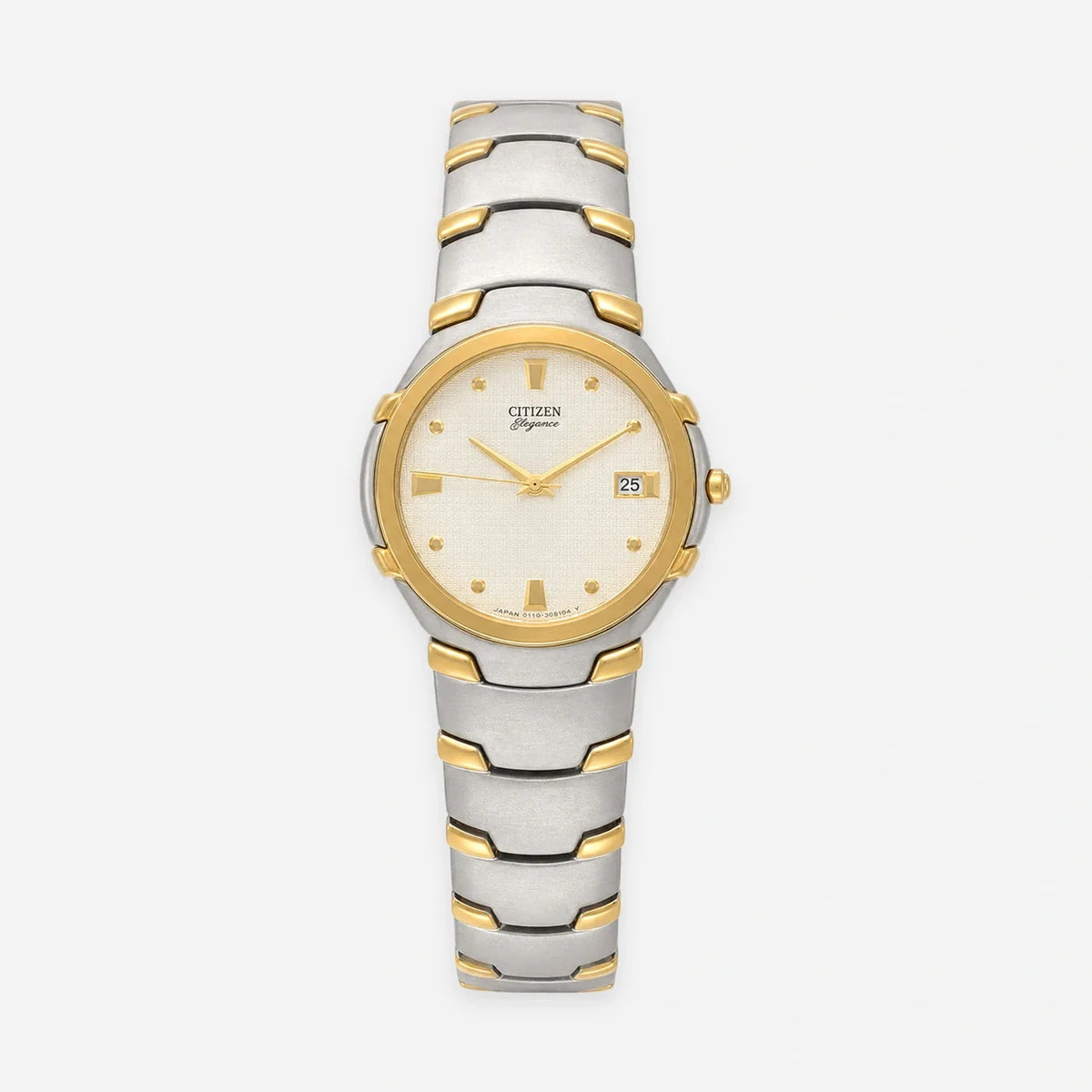 CITIZEN Elegance – cadran doré – montre homme
