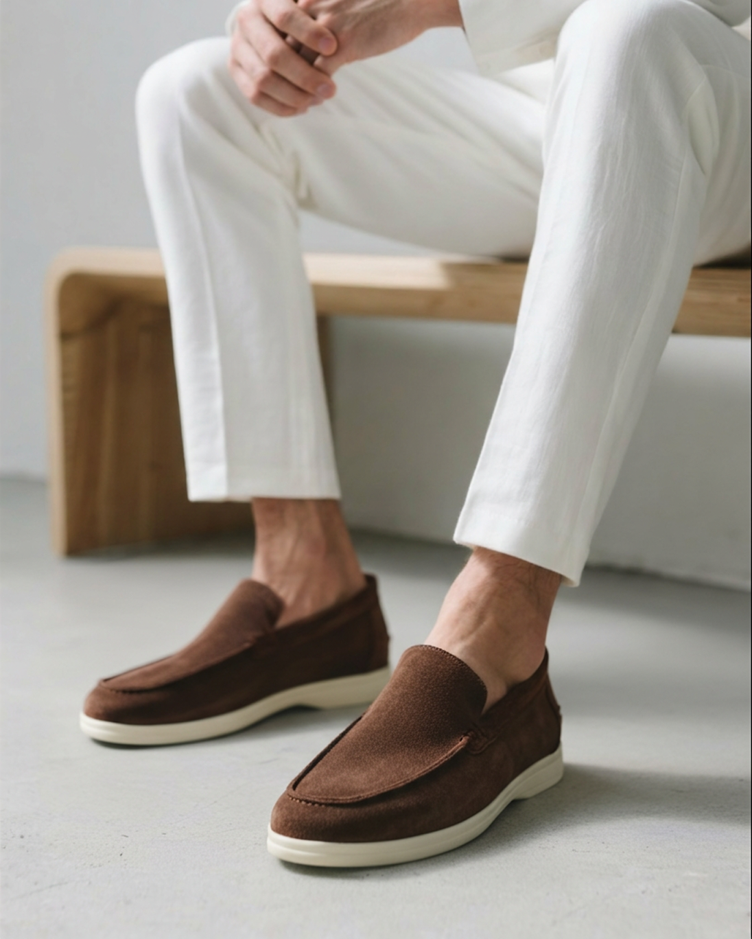 Mocassins en daim Seine Sélect