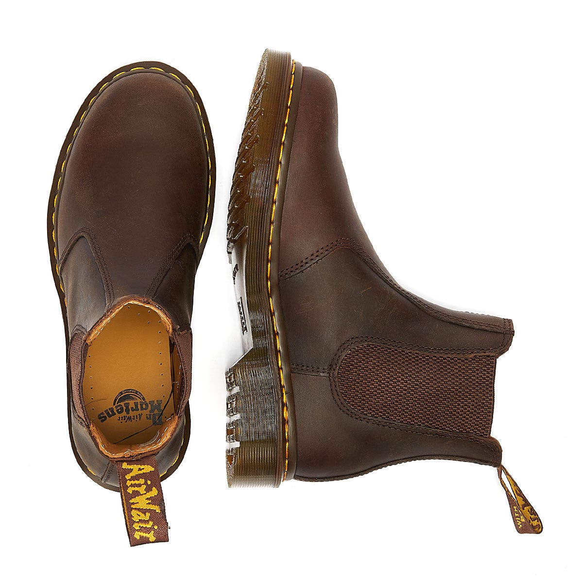 Dr. Martens 2976 YS Crazy Horse Hommes Bottes marron