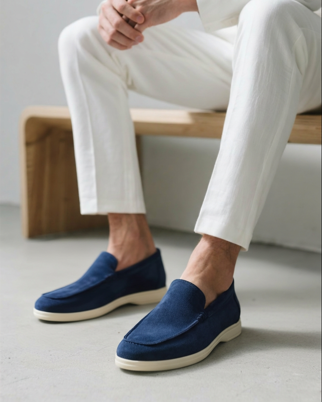 Mocassins en daim Seine Sélect