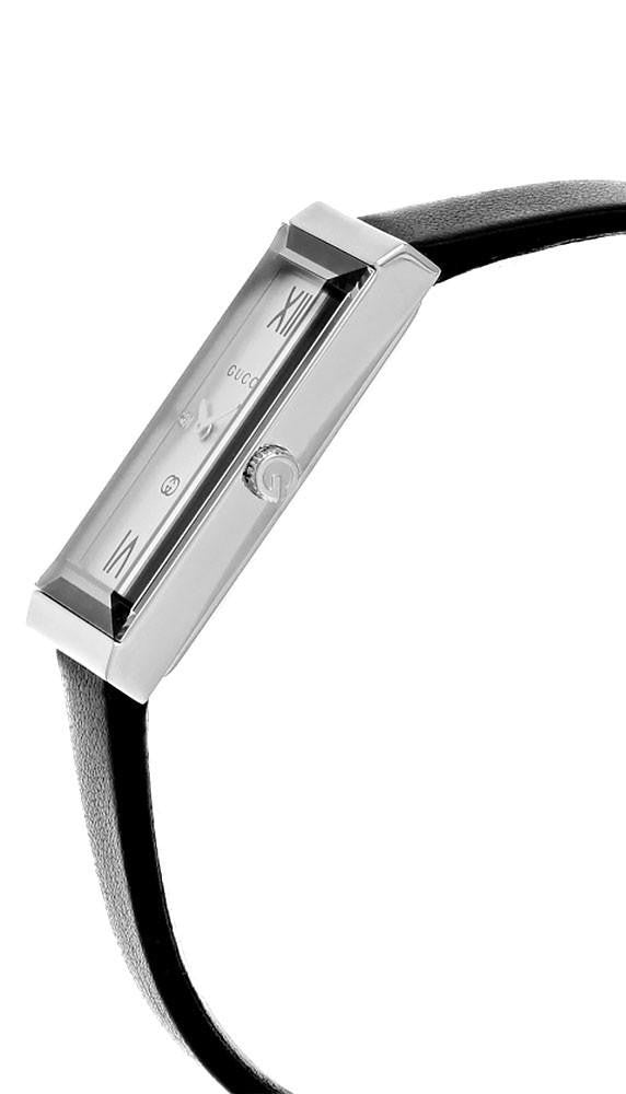 GUCCI G-Frame quartz 14 × 34 mm – cadran noir – montre femme