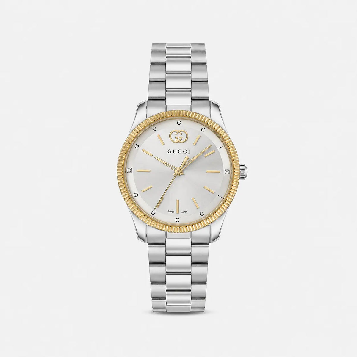 GUCCI G-Timeless 29 mm – cadran argenté – montre femme