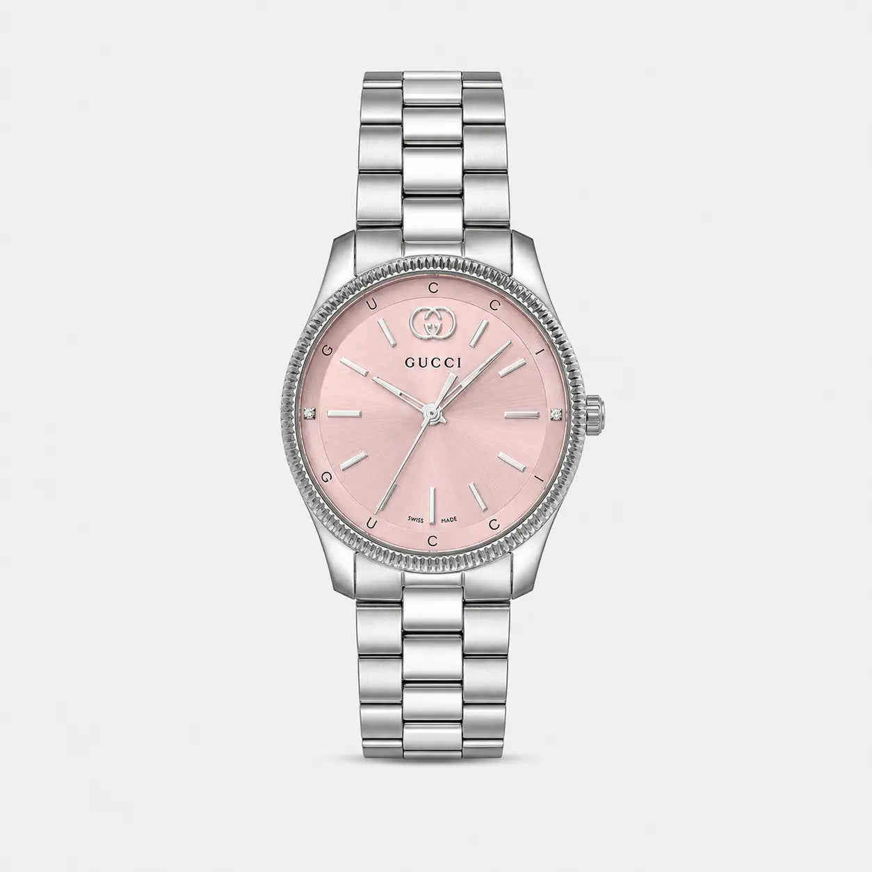 GUCCI G-Timeless 29 mm – cadran rose – montre femme