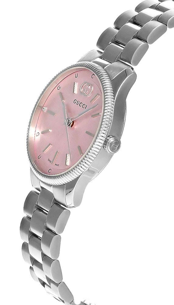 GUCCI G-Timeless 29 mm – cadran rose – montre femme