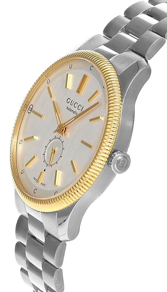 GUCCI G-Timeless automatique 40 mm – cadran argenté – montre homme