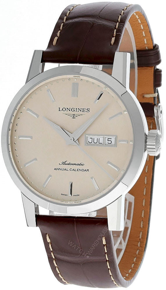 LONGINES 1832 automatique 40 mm – cadran beige – montre homme