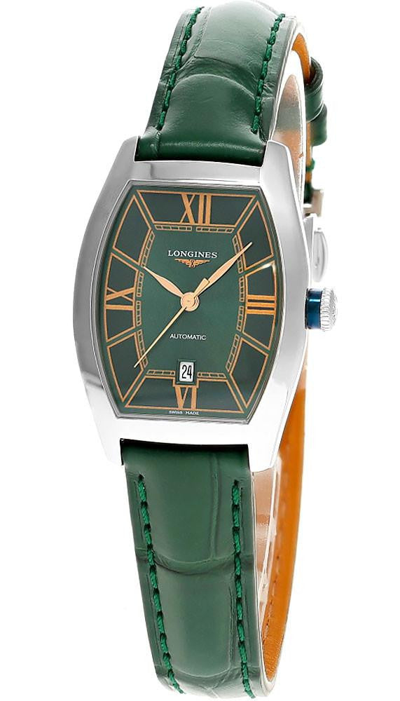 LONGINES Evidenza automatique 30 mm – cadran vert – montre femme