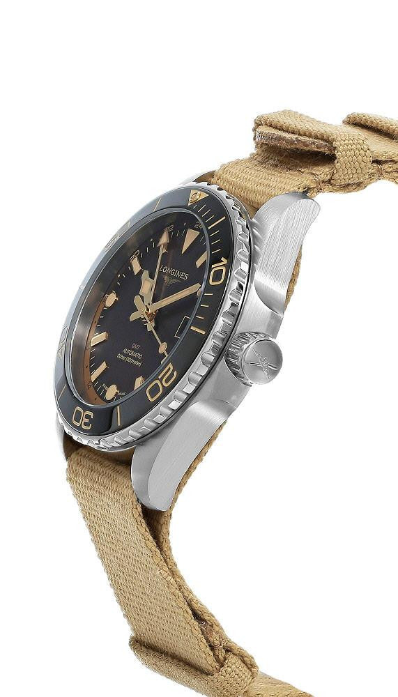 LONGINES GMT HydroConquest automatique 41 mm – cadran brun – montre homme