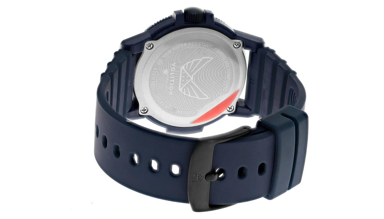 LUMINOX Leatherback Sea Turtle Giant X Volition 44 mm – cadran bleu – montre homme