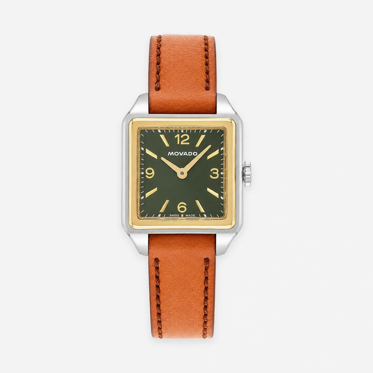 MOVADO Heritage 1917 quartz 34 mm – cadran vert – montre femme