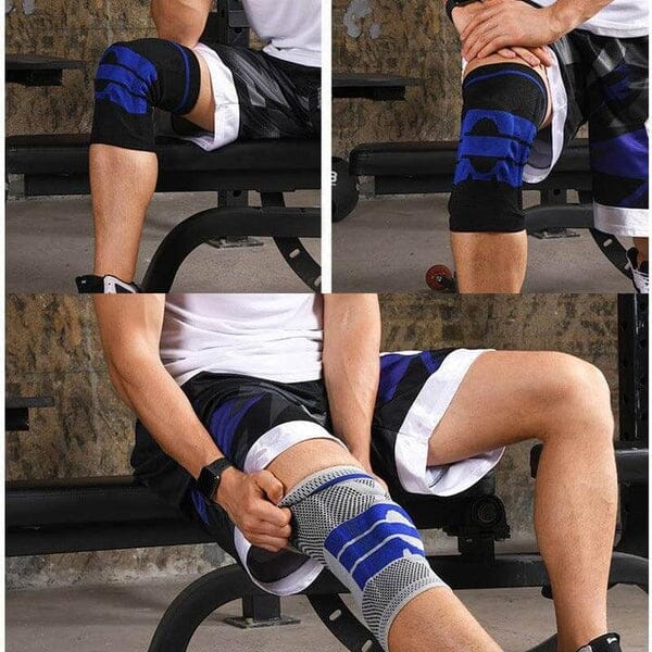 Paire de Genouillères de Compression Anatomiques