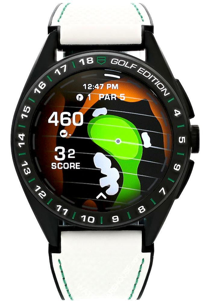 TAG Heuer Connected Calibre E4 Golf Edition 45 mm – montre connectée en titane