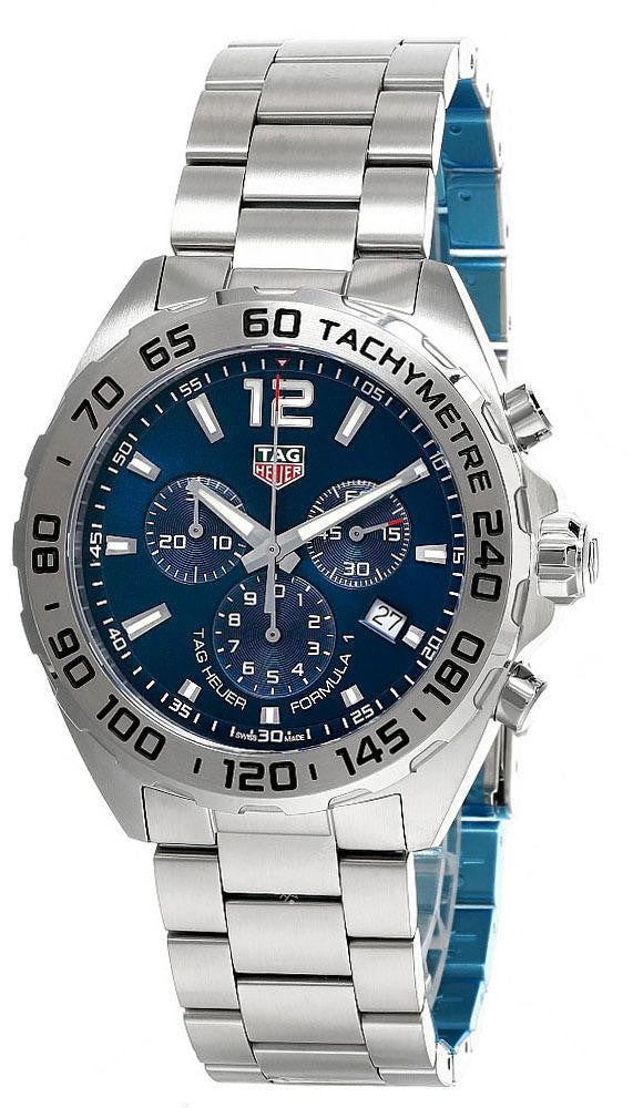TAG Heuer Formula 1 Chronographe 43 mm – cadran bleu soleillé – montre homme