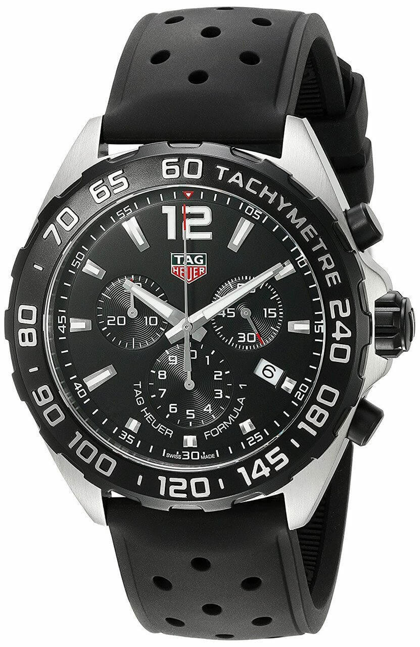 TAG Heuer Formula 1 Chronographe CAZ1010 – bracelet caoutchouc – montre homme
