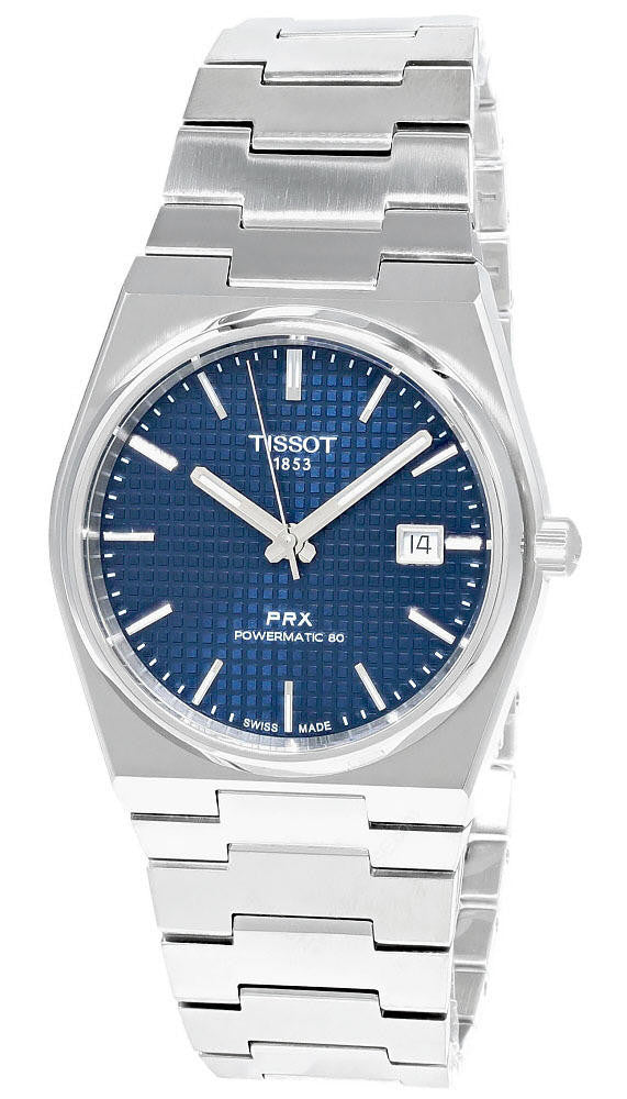 TISSOT PRX Powermatic 80 40 mm – cadran bleu – montre homme