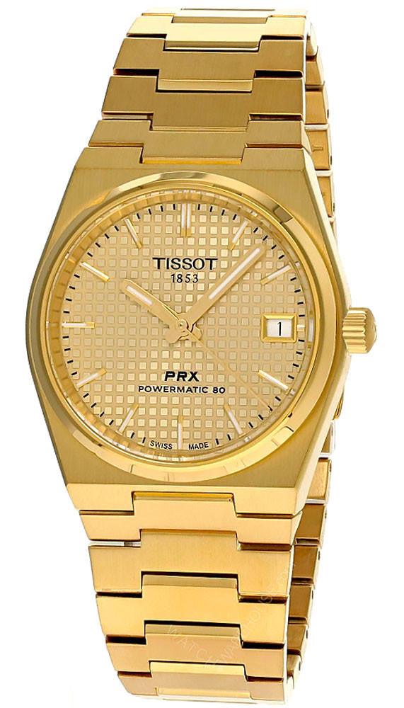 TISSOT PRX Powermatic 80 40 mm – cadran champagne – montre homme