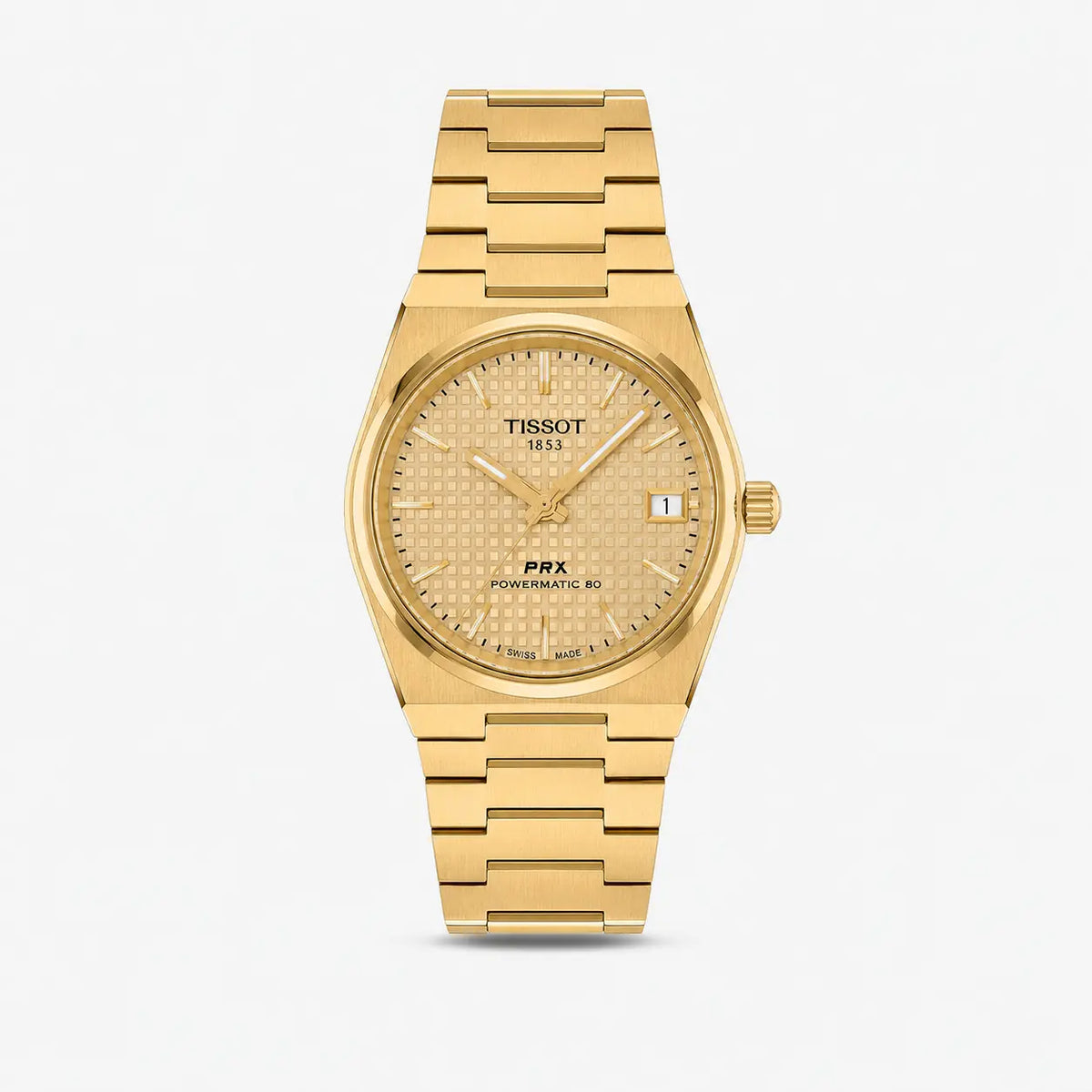 TISSOT PRX Powermatic 80 40 mm – cadran champagne – montre homme