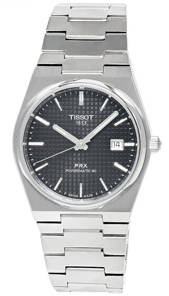 TISSOT PRX Powermatic 80 40 mm – cadran noir – montre homme
